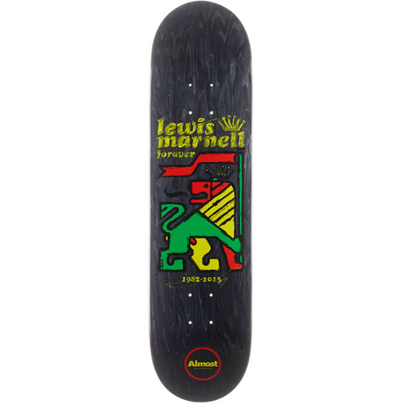 almost board rasta lion lewis marnell 8