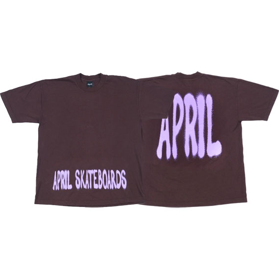 april tee shirt spray (chocolate)