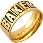 baker ring brand logo (gold)