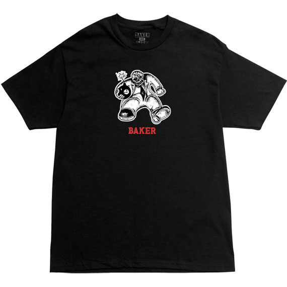 baker tee shirt time bomb (black)