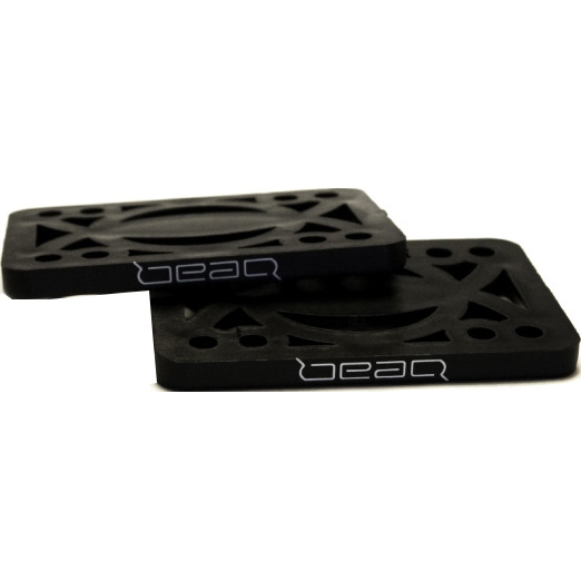 bear pads riser hard (black) 1/4