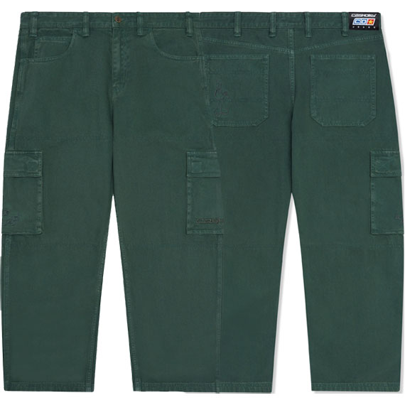 cash only pants cargo aleka (green)