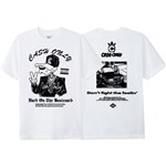 cash only tee shirt boulevard (white)