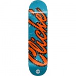 cliché board old logo team (blue/orange) 8.25