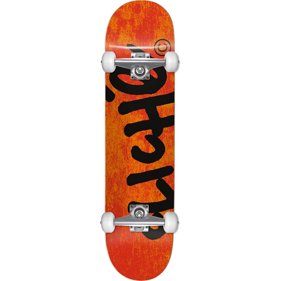 cliché skateboard pack complet handwritten (orange) 7.5