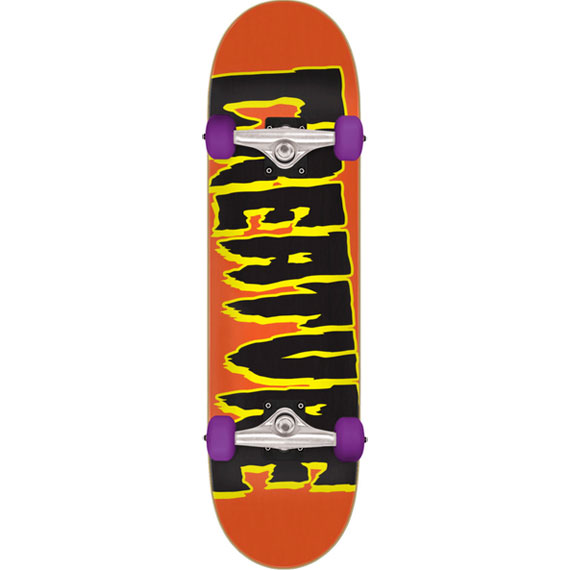 creature skateboard pack complet kids mini logo (orange) 7.5