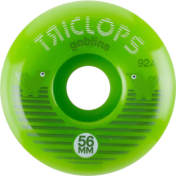 darkroom wheels triclops goblin (green) 92a 56mm