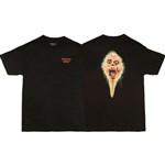 deathwish tee shirt skull (black)