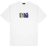 dime tee shirt classic duo (white)