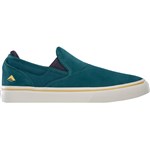 emerica shoes wino g6 slip-on (dark green)