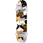 120 € :enjoi skateboard complet kids mini cat collage team 7