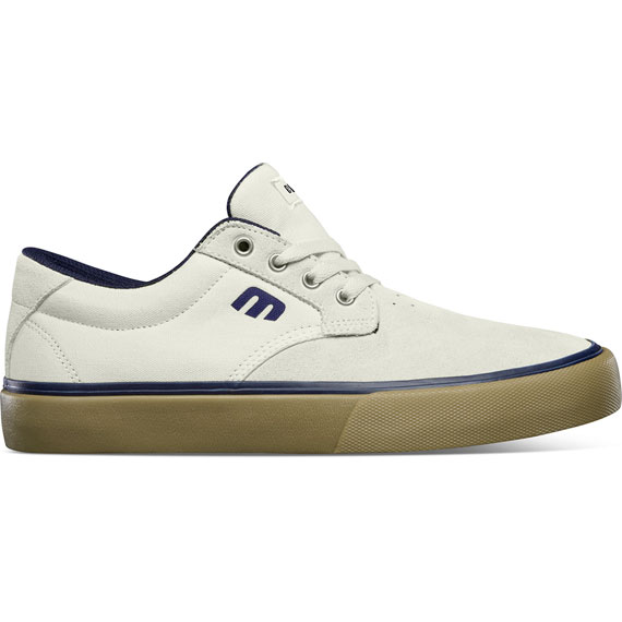 etnies shoes singleton vulc xlt (white/navy/gum)