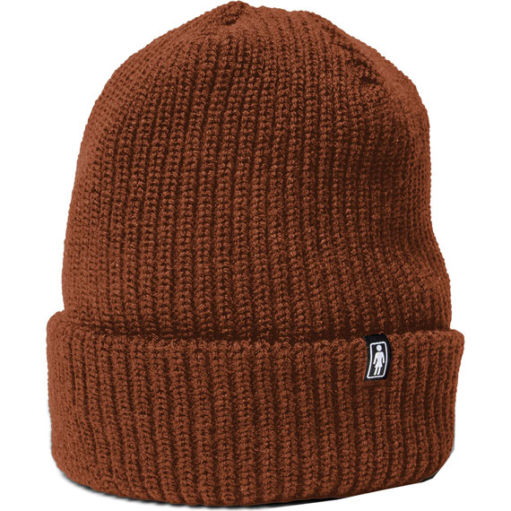 girl beanie og clip (rust)