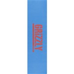 grizzly griptape sheet feuille stamp print (blue/orange)