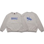 hoddle sweatshirt crew satellite (heather grey)