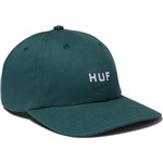 huf cap baseball polo curved visor set og logo (sage)