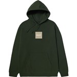 huf sweatshirt hood set box logo (hunter green)