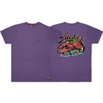 jacker tee shirt lobster service (purple)