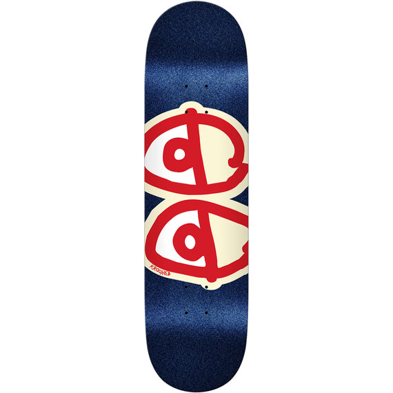 krooked board eyes glitter fleck team (blue) 8.5