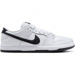 nike sb shoes dunk low pro (white/black/white/black)