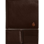 nnsns wallet leather kaching (brown)