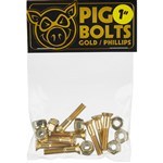 pig bolts (gold) phillips 1