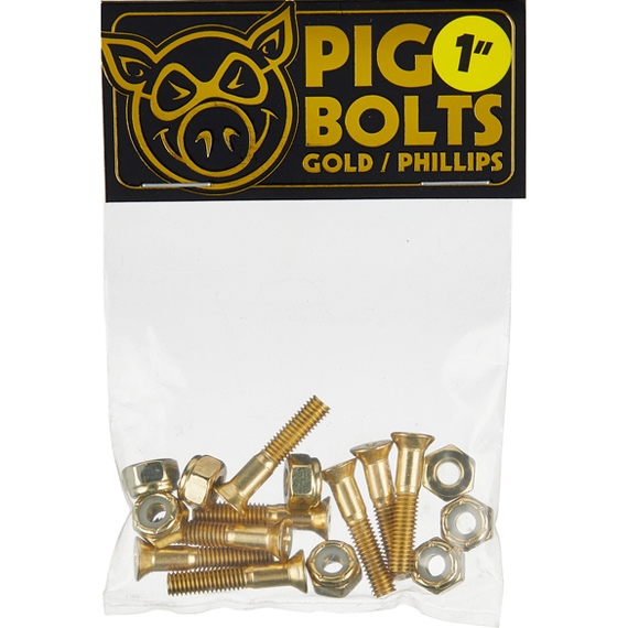 pig bolts (gold) phillips 1