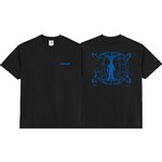 polar tee shirt magnet (black)