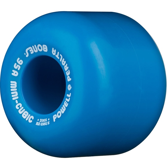 powell peralta wheels mini cubics (blue) 95a 64mm