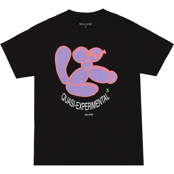 quasi tee shirt balloon (black)