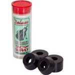 real bushings deluxe tack and supply supercush (black) 99a