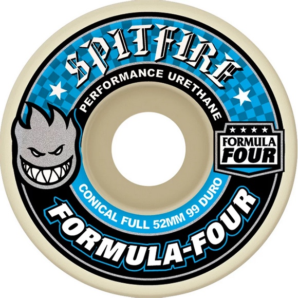 spitfire wheels formula four conical full 99a 56mm