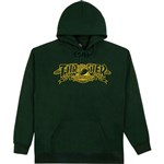 thrasher sweatshirt antihero hood mag banner (forest green)