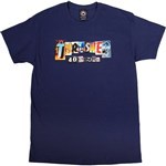 thrasher tee shirt 40 years (navy)