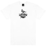 thrasher tee shirt antihero cover the earth (white)