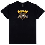 thrasher tee shirt antihero eaglegram (black)