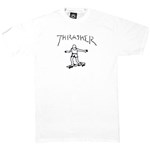 thrasher tee shirt gonz (white/black)