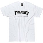 thrasher tee shirt skate mag (white)