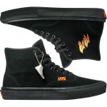 vans shoes skate authentic high VCU (blackout) andrew allen