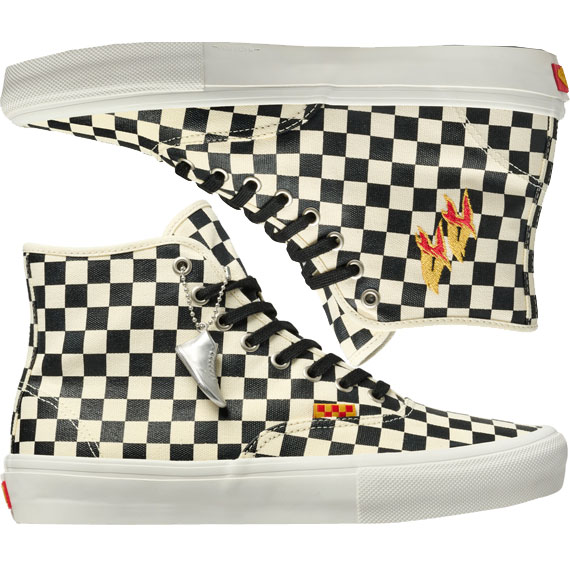 vans shoes skate authentic high VCU (checker) andrew allen