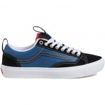 vans shoes skate old skool 36+ (black/stv navy)