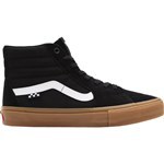 vans shoes skate sk8-hi (black/white/gum)