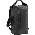 volcom bag backpack drystone wet/dry roll top (black) 26L