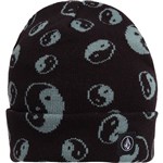 volcom beanie stone sense (black)