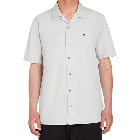 volcom shirt short sleeves skate vitals axel (tower grey)