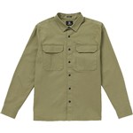 volcom shirt workshirt servicestone (thyme green)