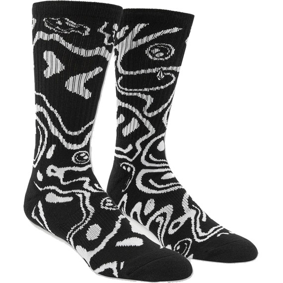 volcom socks fa filip rygalski (black)