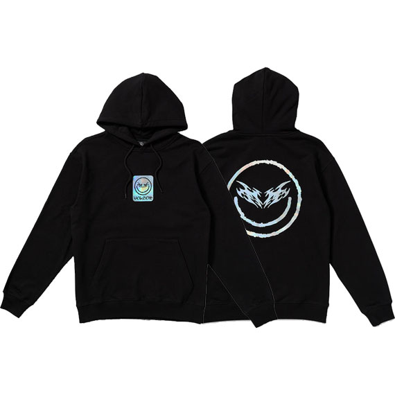 volcom sweatshirt hood fa filip rygalski (black)