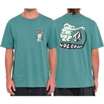 volcom tee shirt bsc santi stoned (sea green)