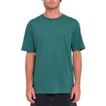 volcom tee shirt bsc stone blanks (sea green)